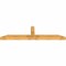Ekena Millwork Portland Rough Sawn Timber Gable Bracket, Western Red Cedar, 108"W x 27"H x 6"D x 6"F, 6/12 Pitch GBW108X27X0606POR00RWR - alternate 2